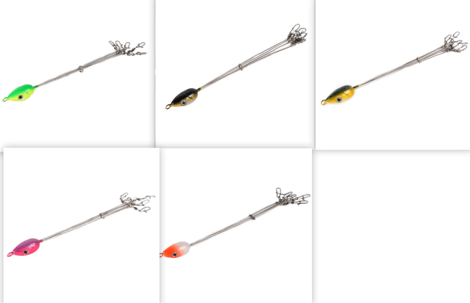 Fishing tackle group attack lure