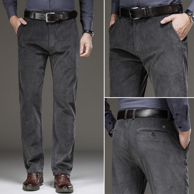 Autumn And Winter Men's Corduroy Pants Casual Pants