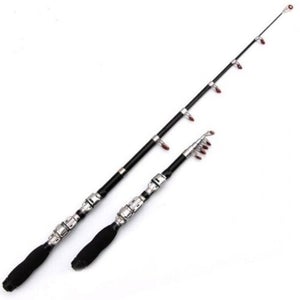 Portable Throwing Pole Luya Pole Small Rock Pole Light