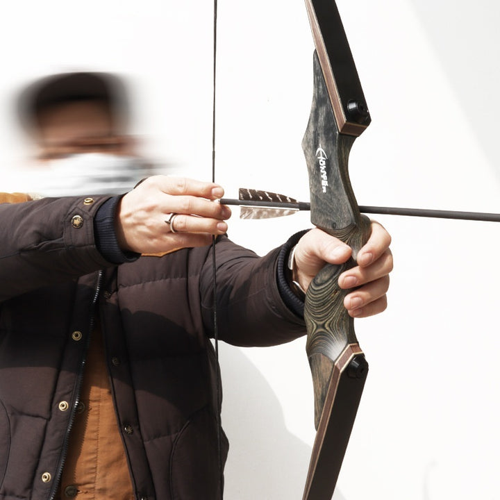 Wooden Traditional Archery Equipment American Bow
