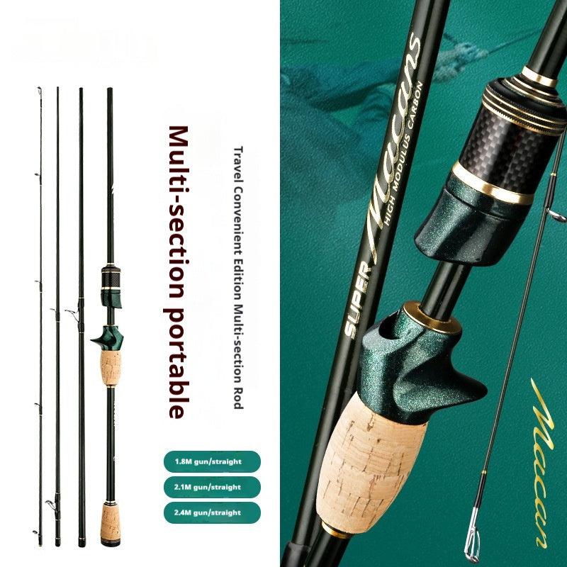 Carbon Telescopic Sea Casting Fishing Rod