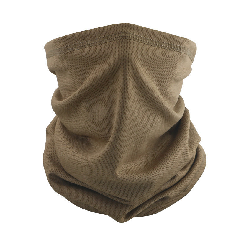 Outdoor Tactical Sun Protection Camouflage Mesh Face Mask Scarf