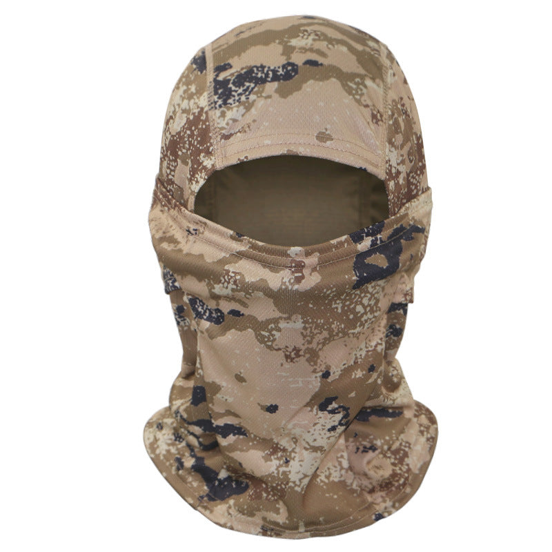 Camouflage Sun Protection Quick Drying Outdoor Face Mask