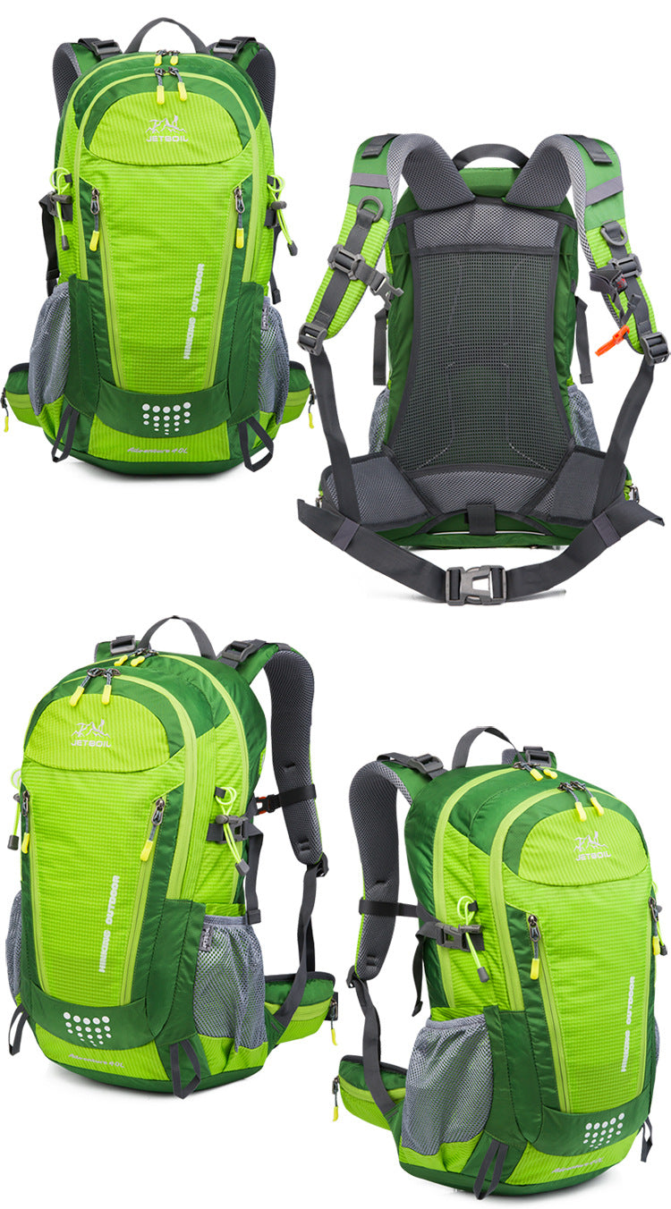 Waterproof Oxford Fabric Outdoor Backpack For Hiking And Travel