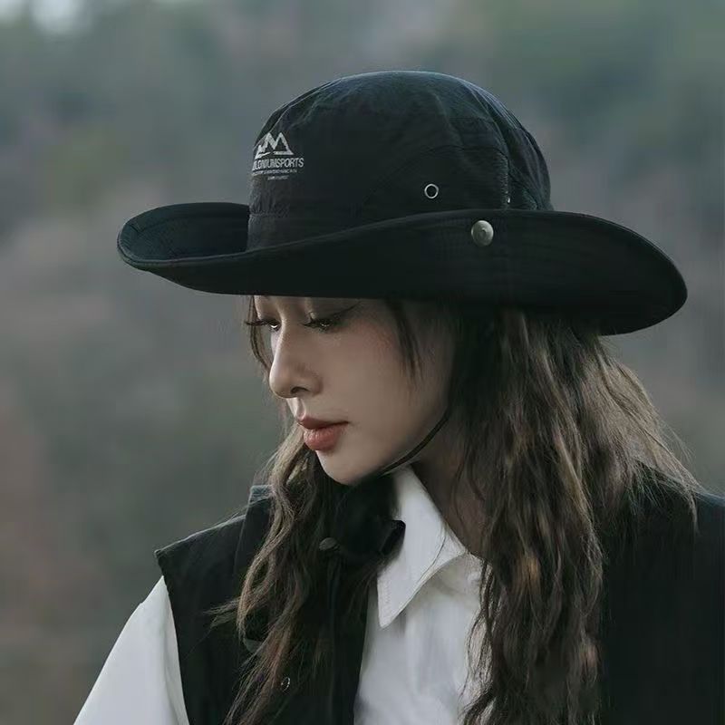 Men’s Mountain Style Summer Sun Hat For Hiking Fishing