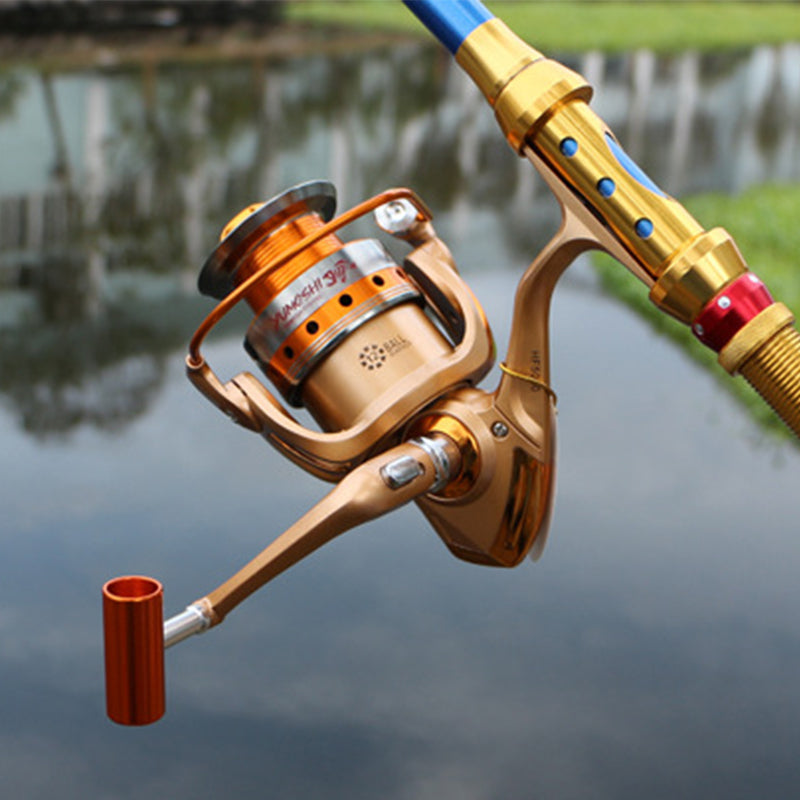 Metal Head Spinning Fishing Reel