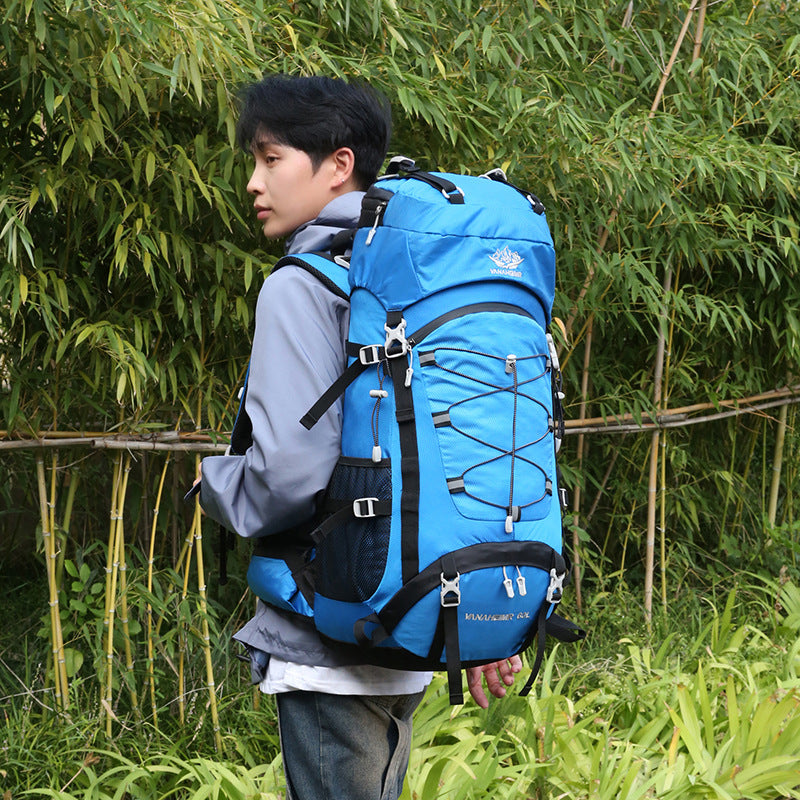 Hiking Camping Travel Backpack 60L Large Capacity Outdoor Bag