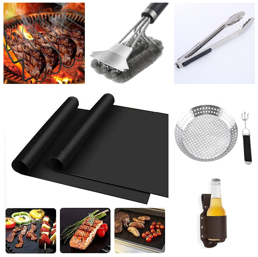 Non Stick BBQ Grill Tool Set