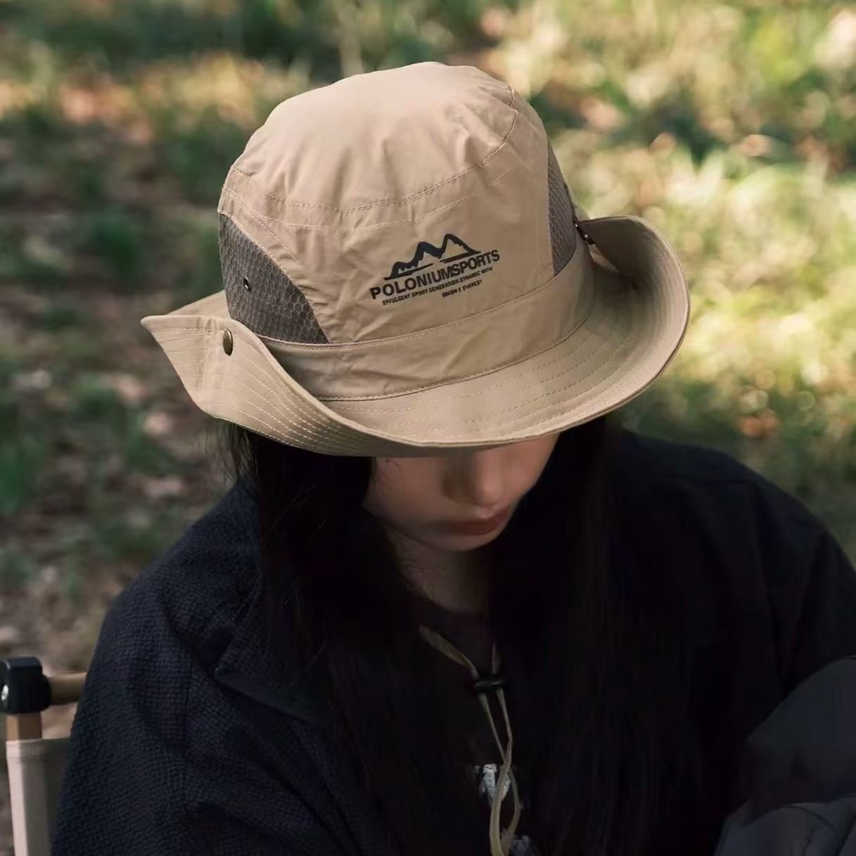 Men’s Mountain Style Summer Sun Hat For Hiking Fishing
