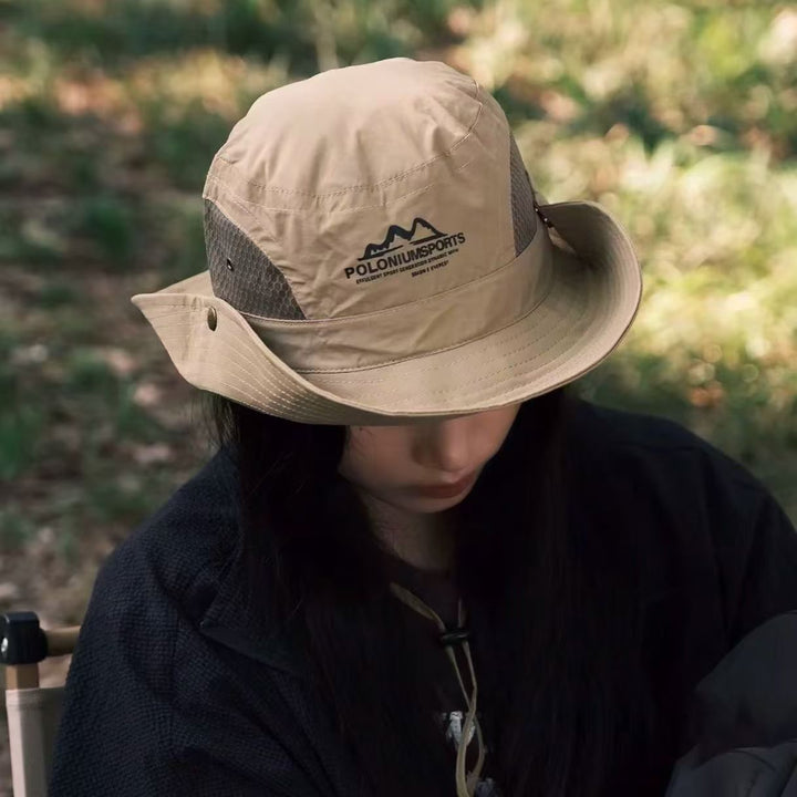 Men’s Mountain Style Summer Sun Hat For Hiking Fishing