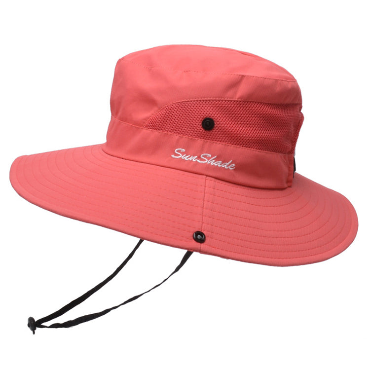 Unisex Foldable Wide Brim Sun Hat UV Protection
