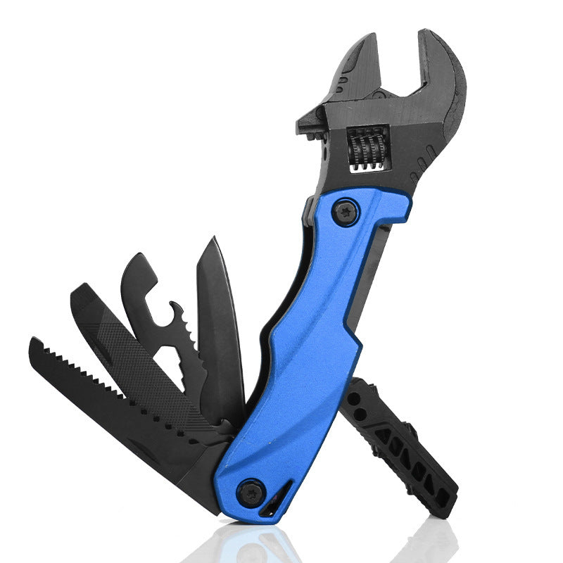 Outdoor Camping Multifunctional Wrench Pliers Folding Knife
