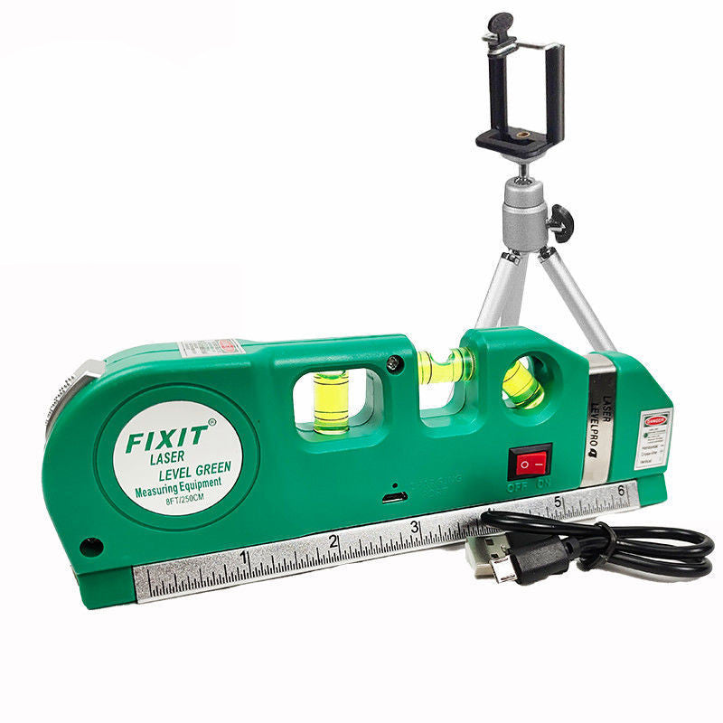 Green Rechargeable Scale Measuring Tape