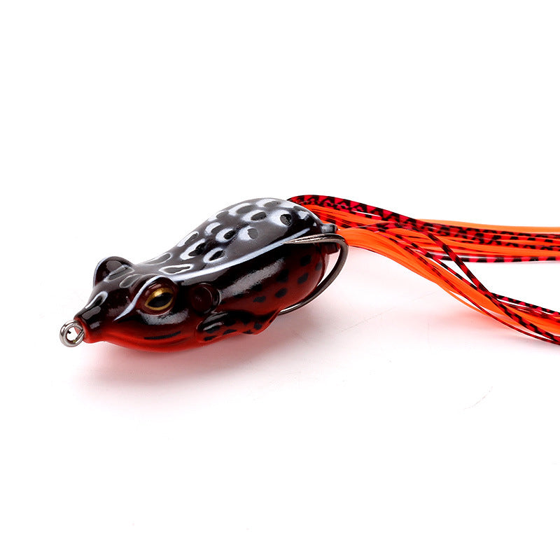 Black Frog Fishing Lure Simulation Bait