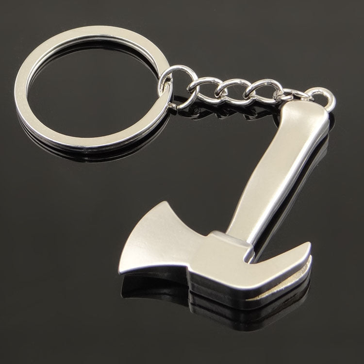 Multifunctional Metal Tool Keychain Hammer Wrench Screwdriver