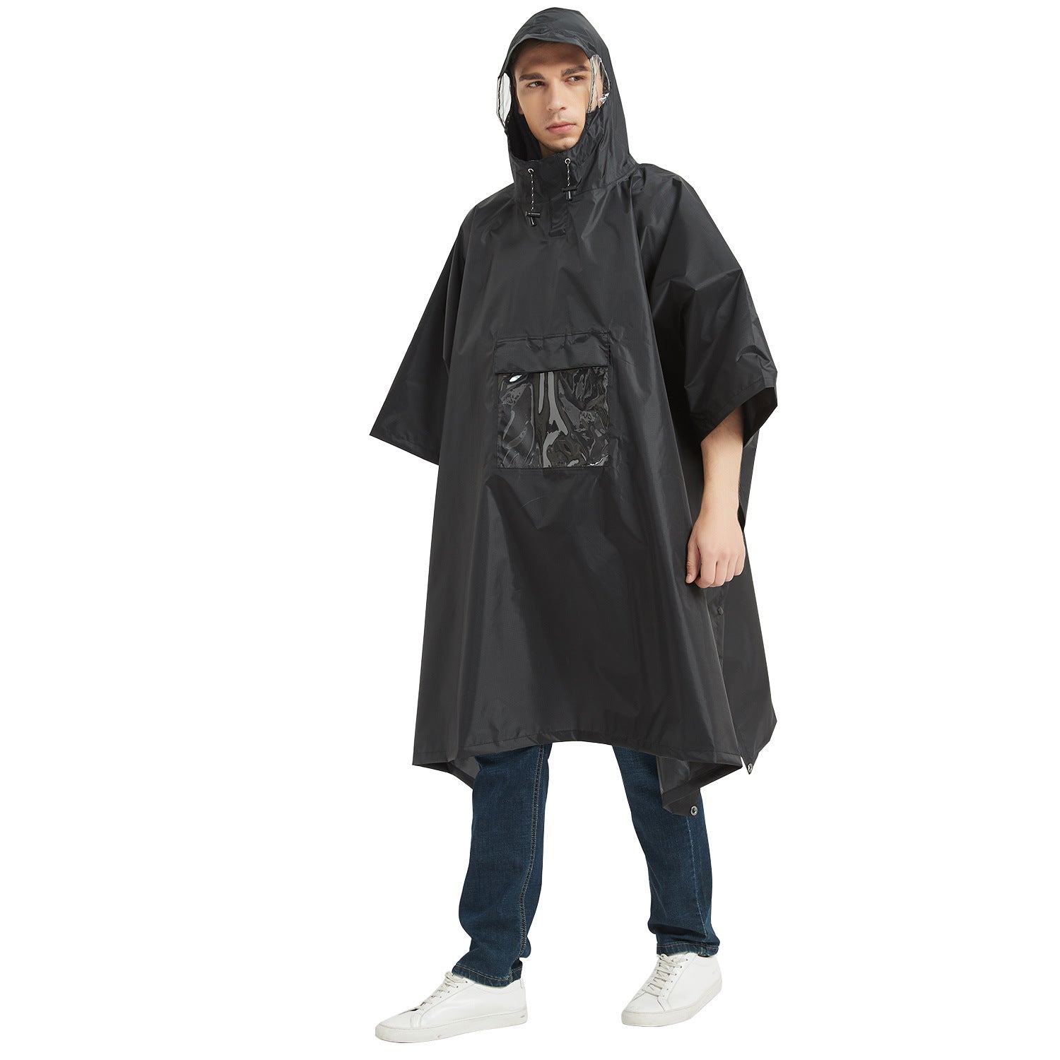 3 In 1 Outdoor Camping Hiking Raincoat Poncho