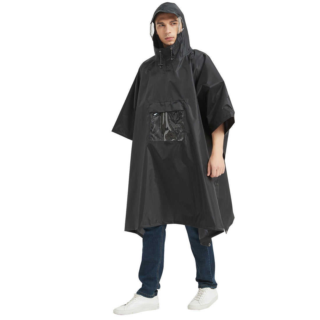 3 In 1 Outdoor Camping Hiking Raincoat Poncho