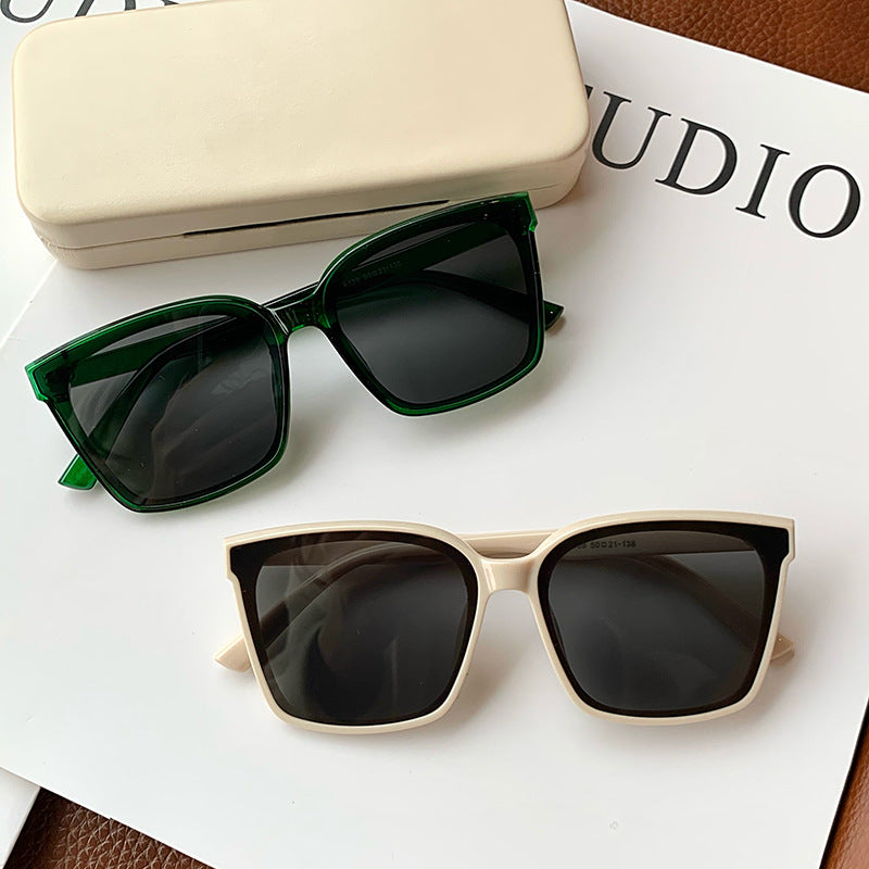 Fashion Street Shooting Big Box Hip Hop Glasses