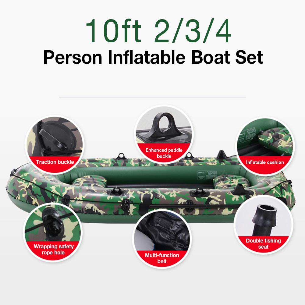Thickened Inflatable Folding Fishing Kayak Boat For Carrying