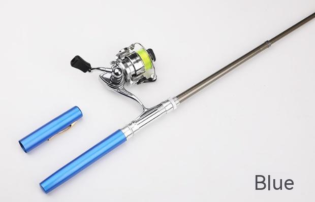 Pen Fishing Rod With Mini Spinning Reel