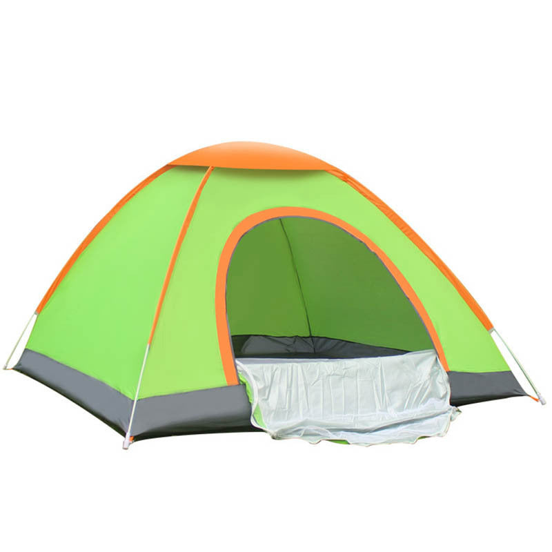 Automatic Double-Door Camping Tent For Outdoor Use