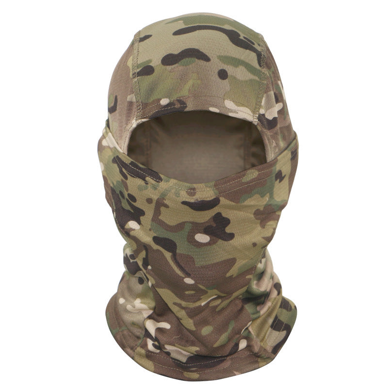 Camouflage Sun Protection Quick Drying Outdoor Face Mask