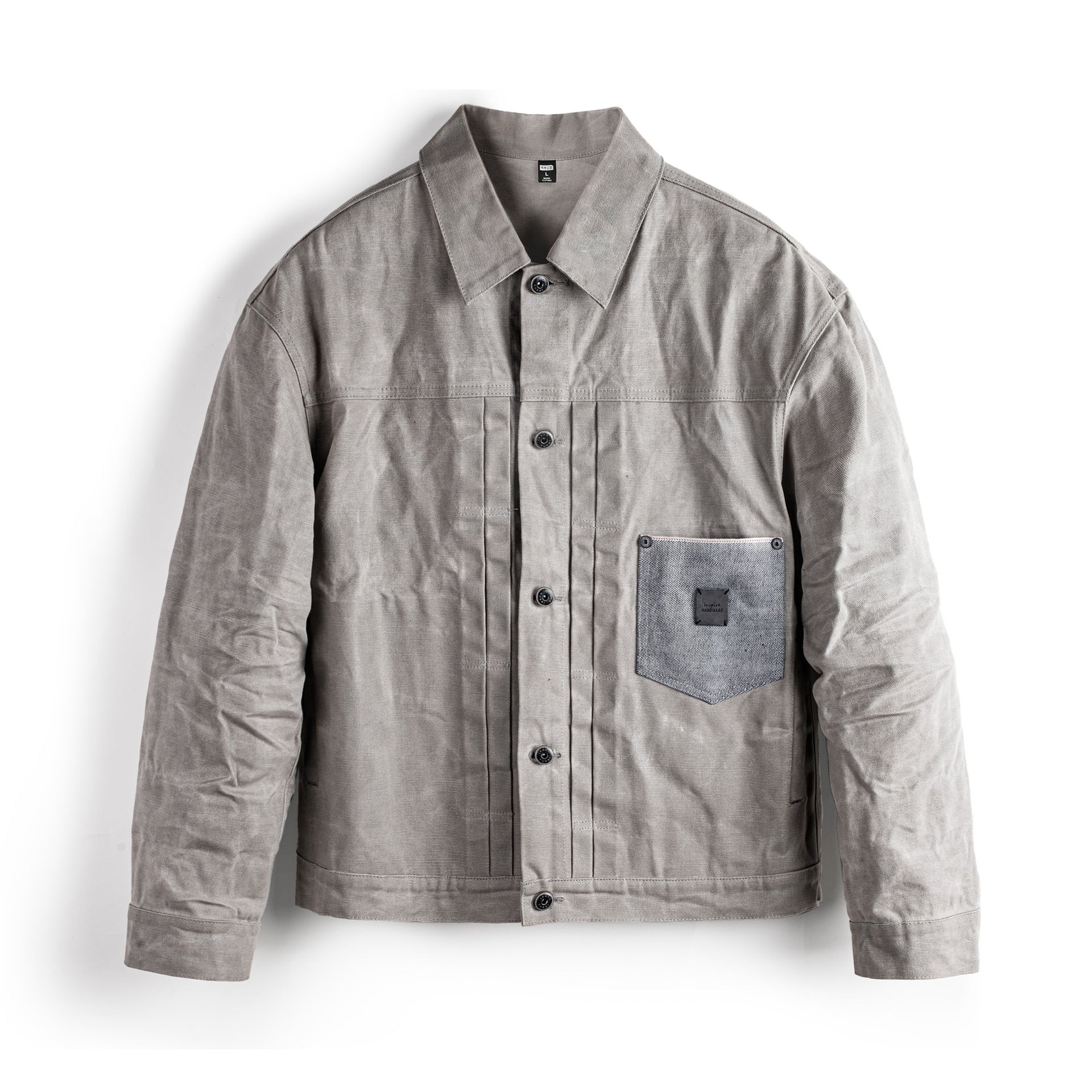 Men's Pure Cotton Gray Hunting Autumn Coat Second Generation
