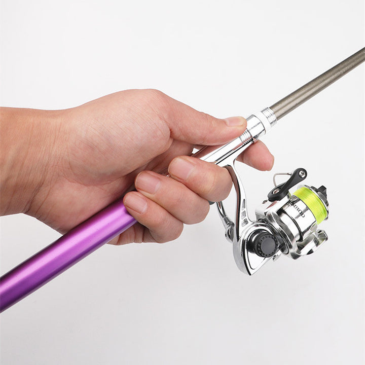 Pen Fishing Rod With Mini Spinning Reel