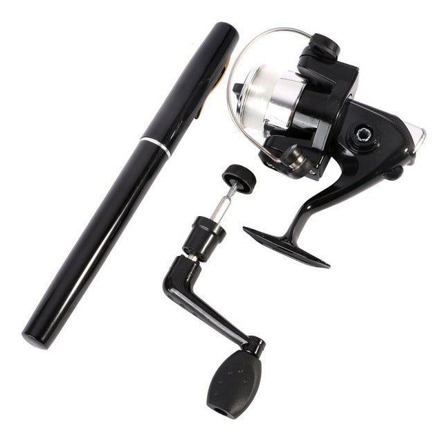 Pen Type Spinning Fishing Rod With Feeding Line